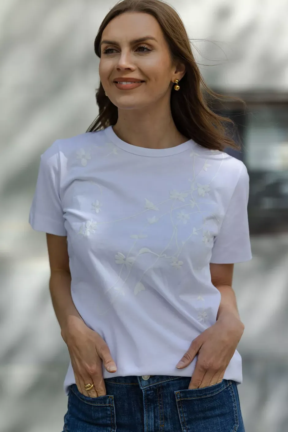 Piris T-Shirt White^MUNTHE Discount