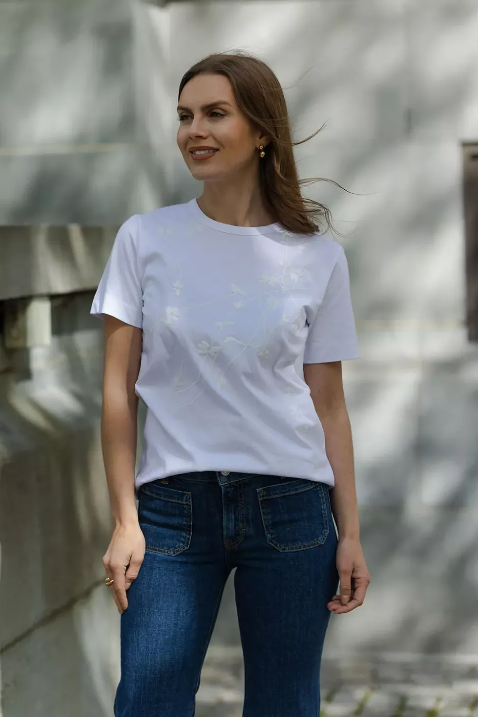Piris T-Shirt White^MUNTHE Discount