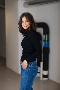 PL Modal Low Turtleneck Rib Black^OROBLU Fashion