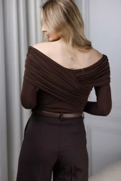 Plum Top Walnut^VIVEH Fashion