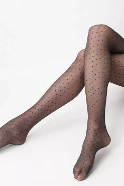 Plumetis Tights 30 Den Black^OROBLU Online