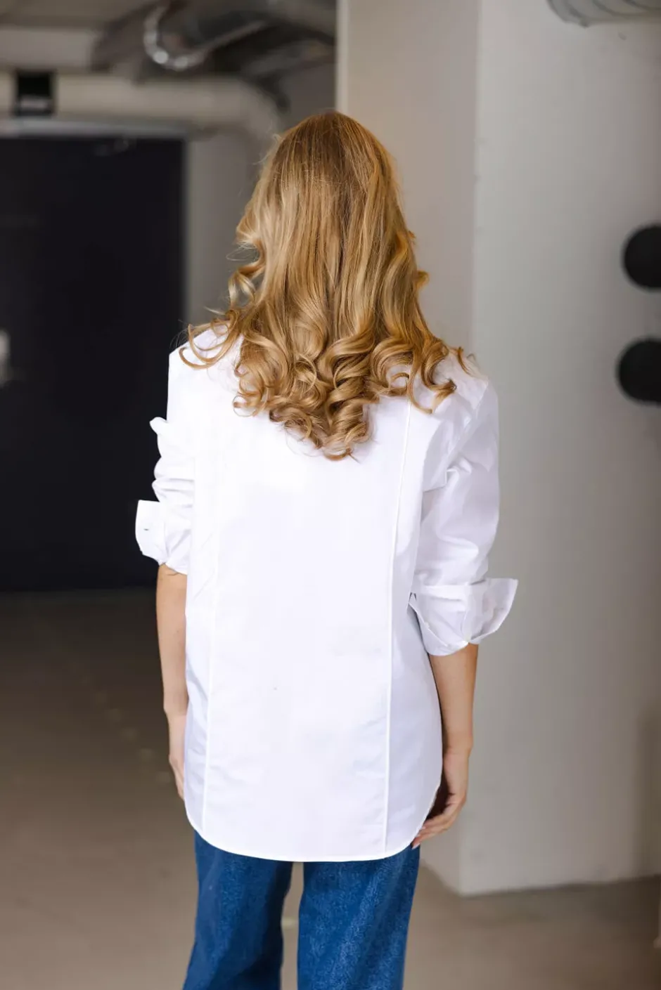 Poplin Shirt White^DAGMAR Fashion