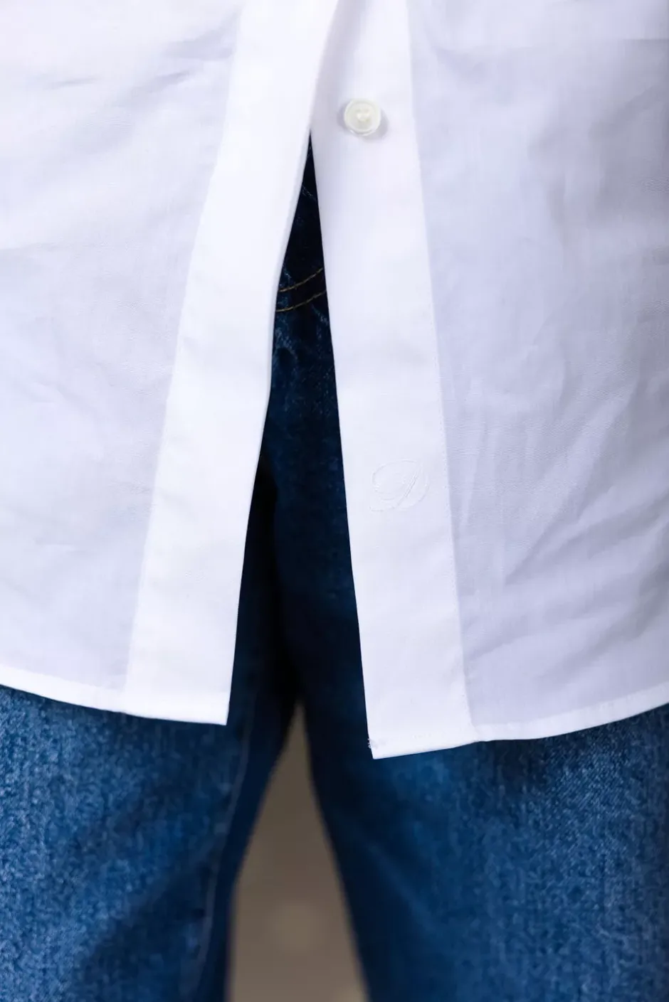 Poplin Shirt White^DAGMAR Fashion