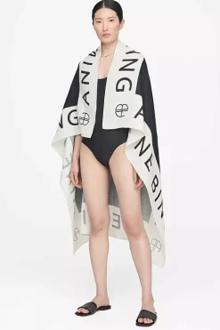 Praia Sarong Black and White^ANINE BING Outlet