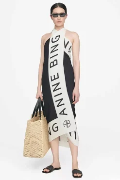 Praia Sarong Black and White^ANINE BING Outlet