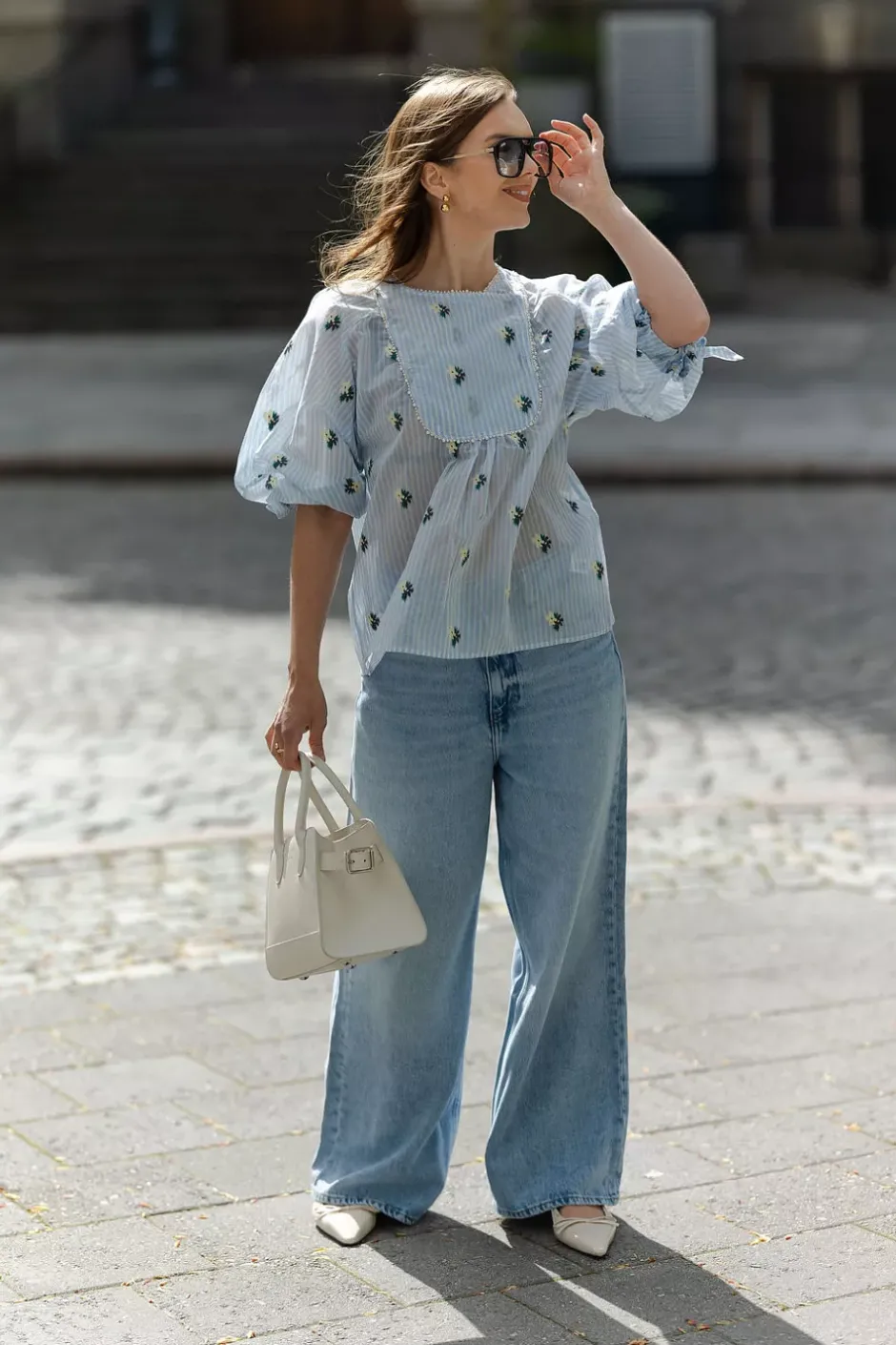 Pristina Blouse Light Blue^MUNTHE Outlet