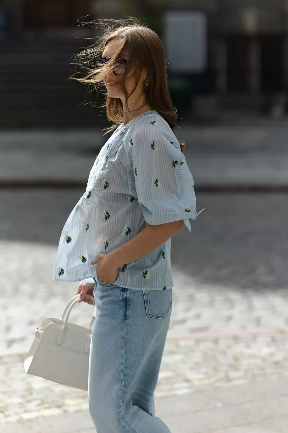 Pristina Blouse Light Blue^MUNTHE Outlet