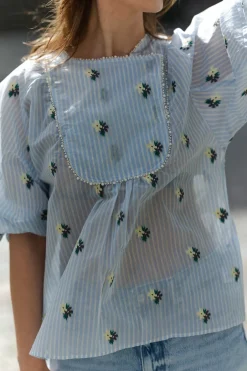 Pristina Blouse Light Blue^MUNTHE Outlet