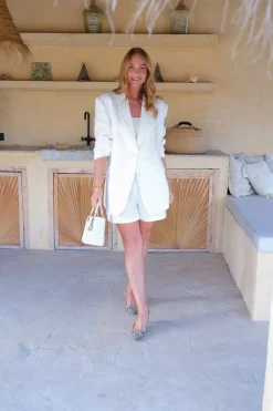 Protect Blazer White^HIIL STUDIO Best