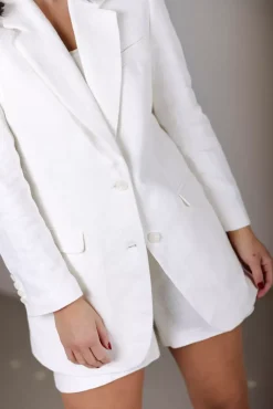 Protect Blazer White^HIIL STUDIO Best