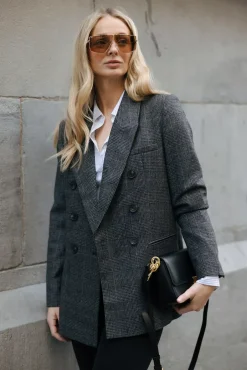 Pure Blazer Grey^HIIL STUDIO Discount