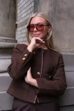 Quinn Tort/Pink^OTRA EYEWEAR Hot
