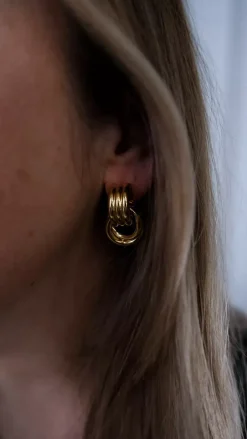 Ready Or Knot Earrings Gold^HIIL STUDIO JEWELRY Clearance