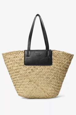 Refined Straw Basket Moonlight Beige^DAY ET Fashion