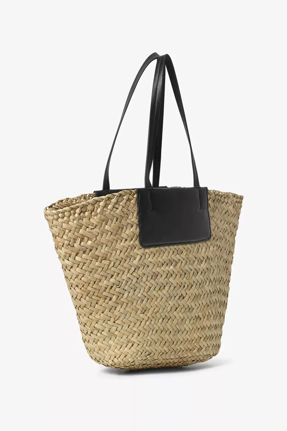 Refined Straw Basket Moonlight Beige^DAY ET Fashion