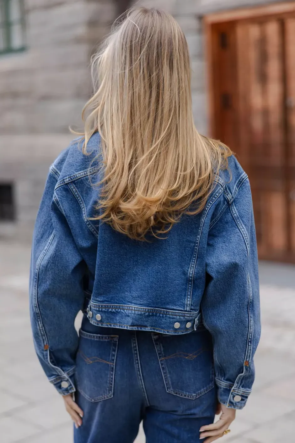 Relaxed Fit Jacket Medium Blue^REPLAY Outlet
