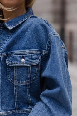 Relaxed Fit Jacket Medium Blue^REPLAY Outlet