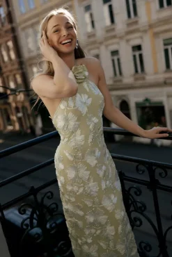 Rose Dress Pale Green^TWISTu0026TANGO Hot