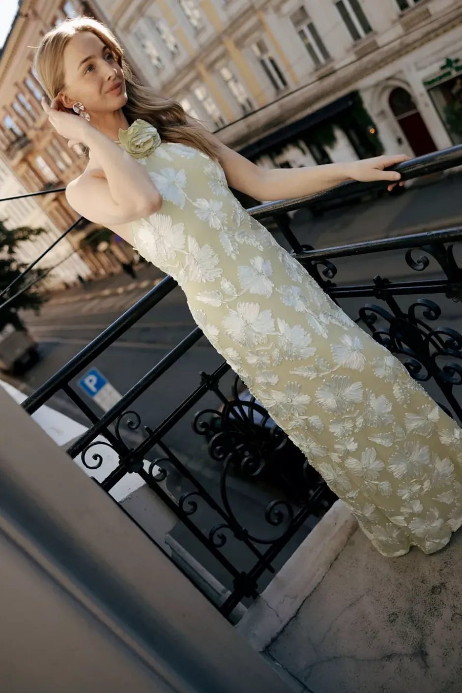 Rose Dress Pale Green^TWISTu0026TANGO Hot