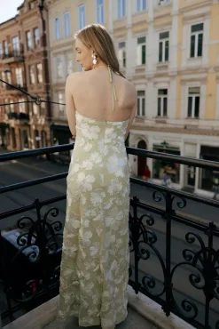 Rose Dress Pale Green^TWISTu0026TANGO Hot
