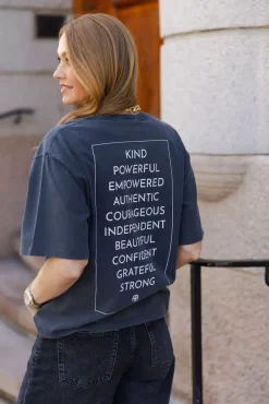 Rudy Tee Empowerment Washed Black^ANINE BING Outlet