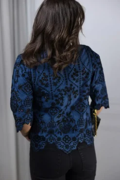 Sacca Top Indigo^MUNTHE Clearance