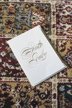 Santa Baby A6 White^CARDSOME Discount