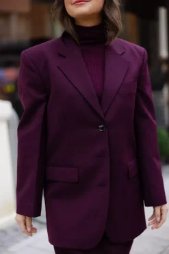 Sara Blazer Bordeux^ANINE BING Sale
