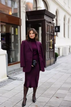 Sara Blazer Bordeux^ANINE BING Sale