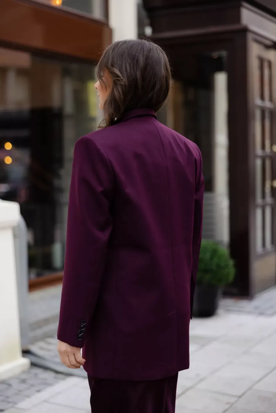 Sara Blazer Bordeux^ANINE BING Sale