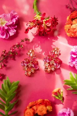 Selene Earrings Gold Sunset Combo^CAROLINE SVEDBOM New