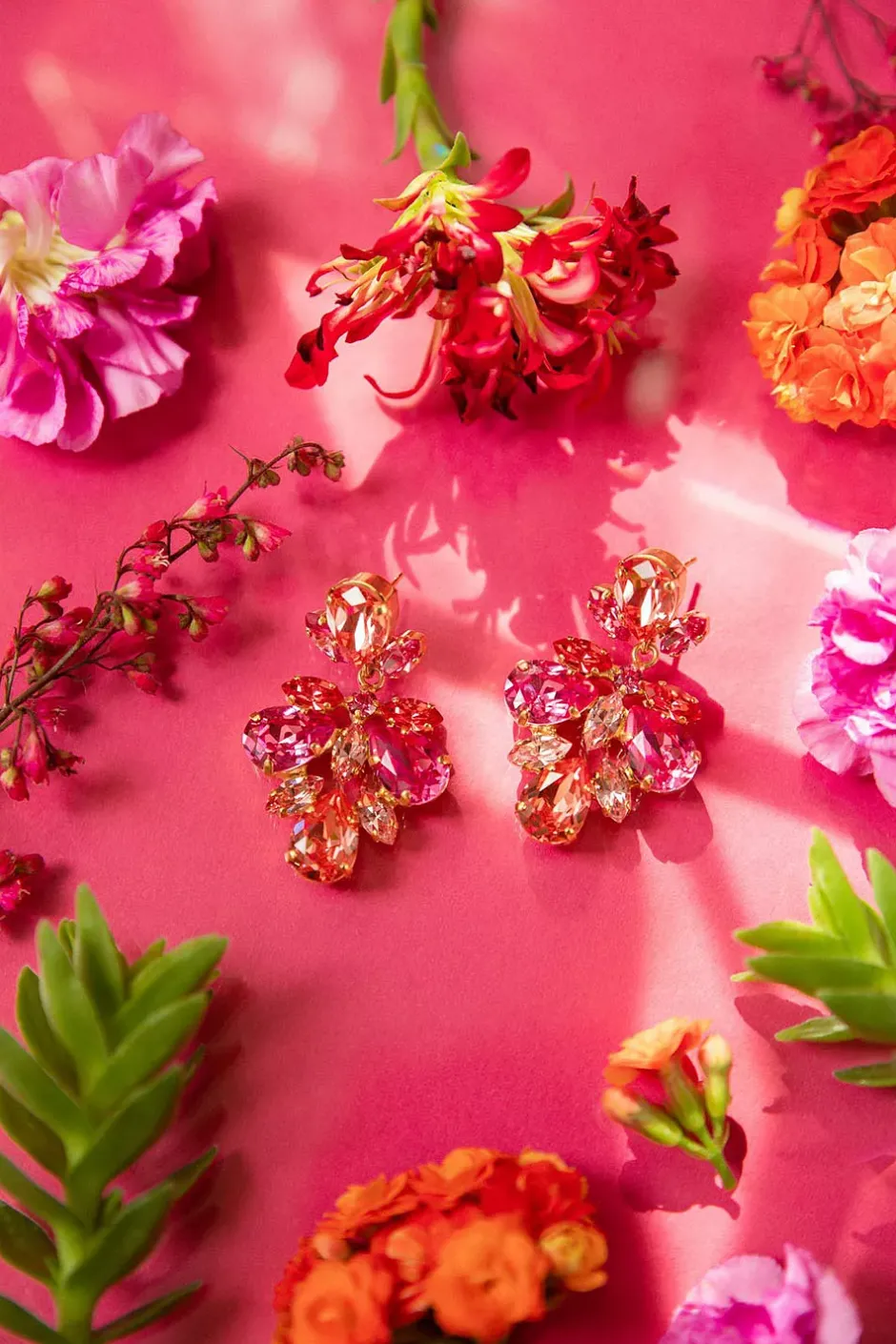 Selene Earrings Gold Sunset Combo^CAROLINE SVEDBOM New