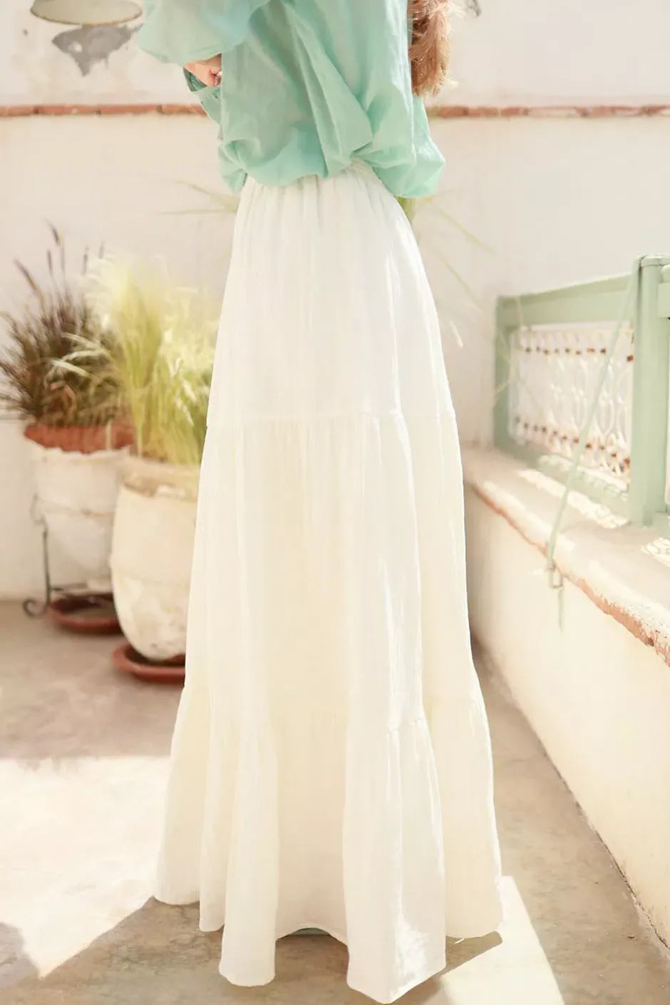 Selma Skirt Coconut^NECTAR Online