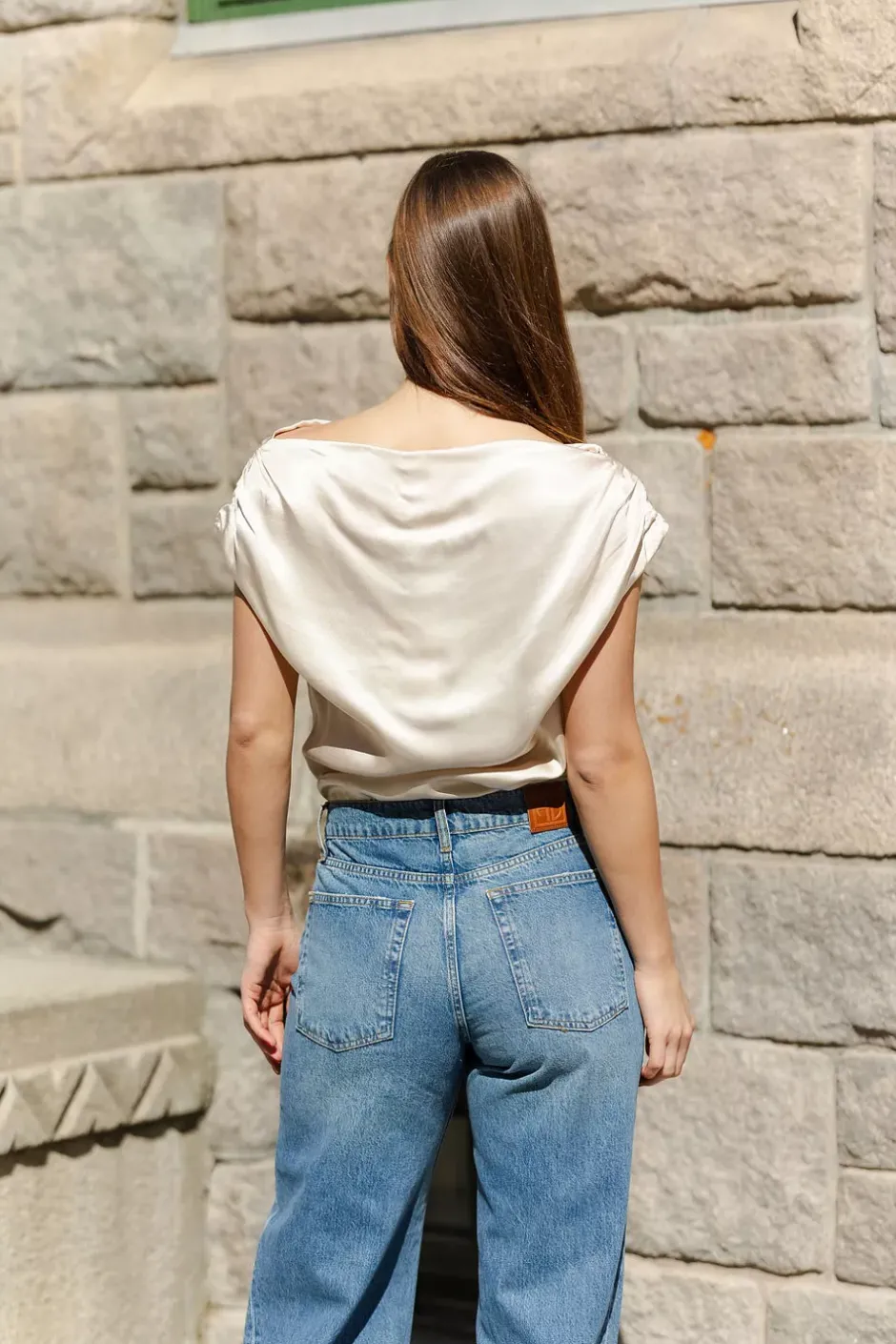 Shell Top Champagne^VIVEH New
