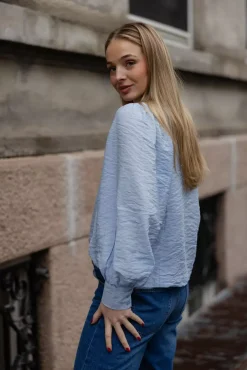 Shellcu Shirt Light Blue^MUNTHE New