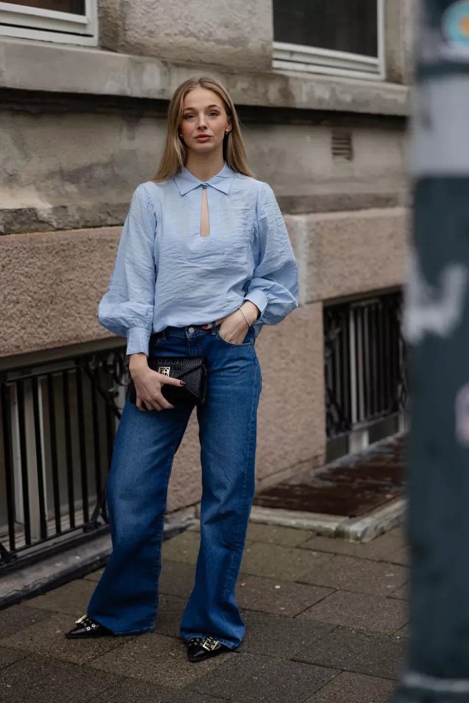 Shellcu Shirt Light Blue^MUNTHE New