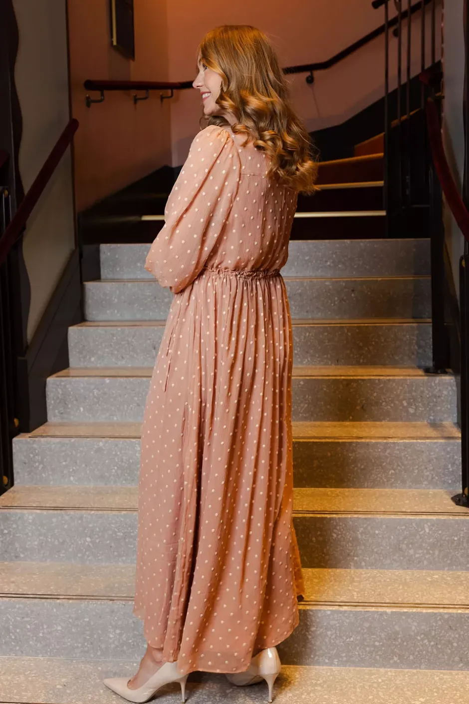 Sienna Dobby Maxi Dress Canyon Sunset^TWISTu0026TANGO Best