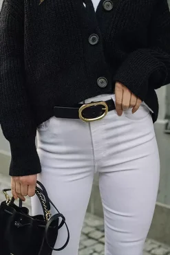 Signature Link Belt Black^ANINE BING Clearance