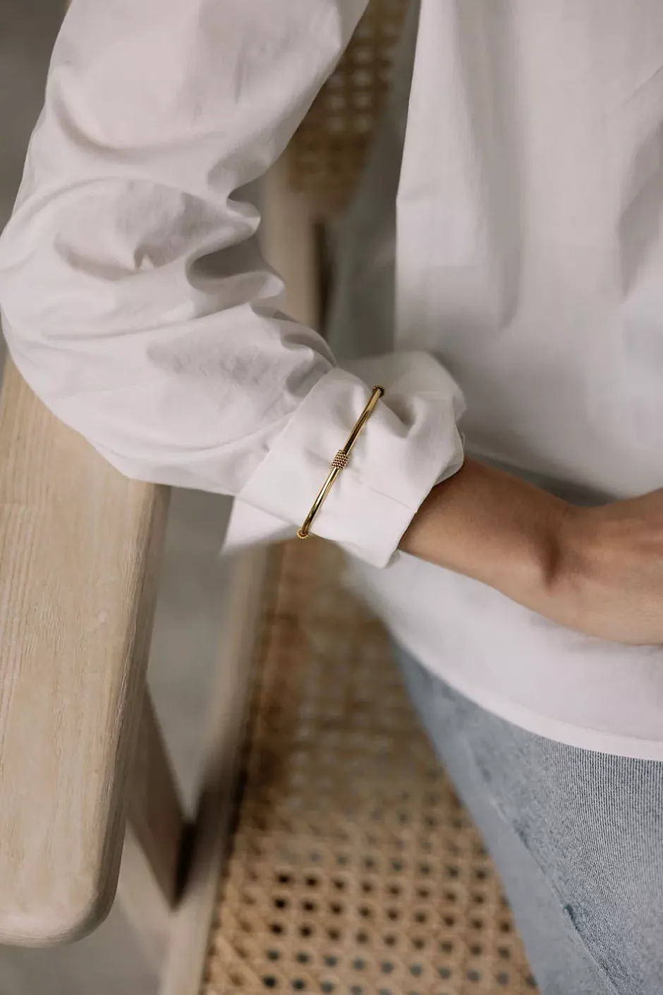 Simple Bangle Gold^HIIL STUDIO JEWELRY Discount