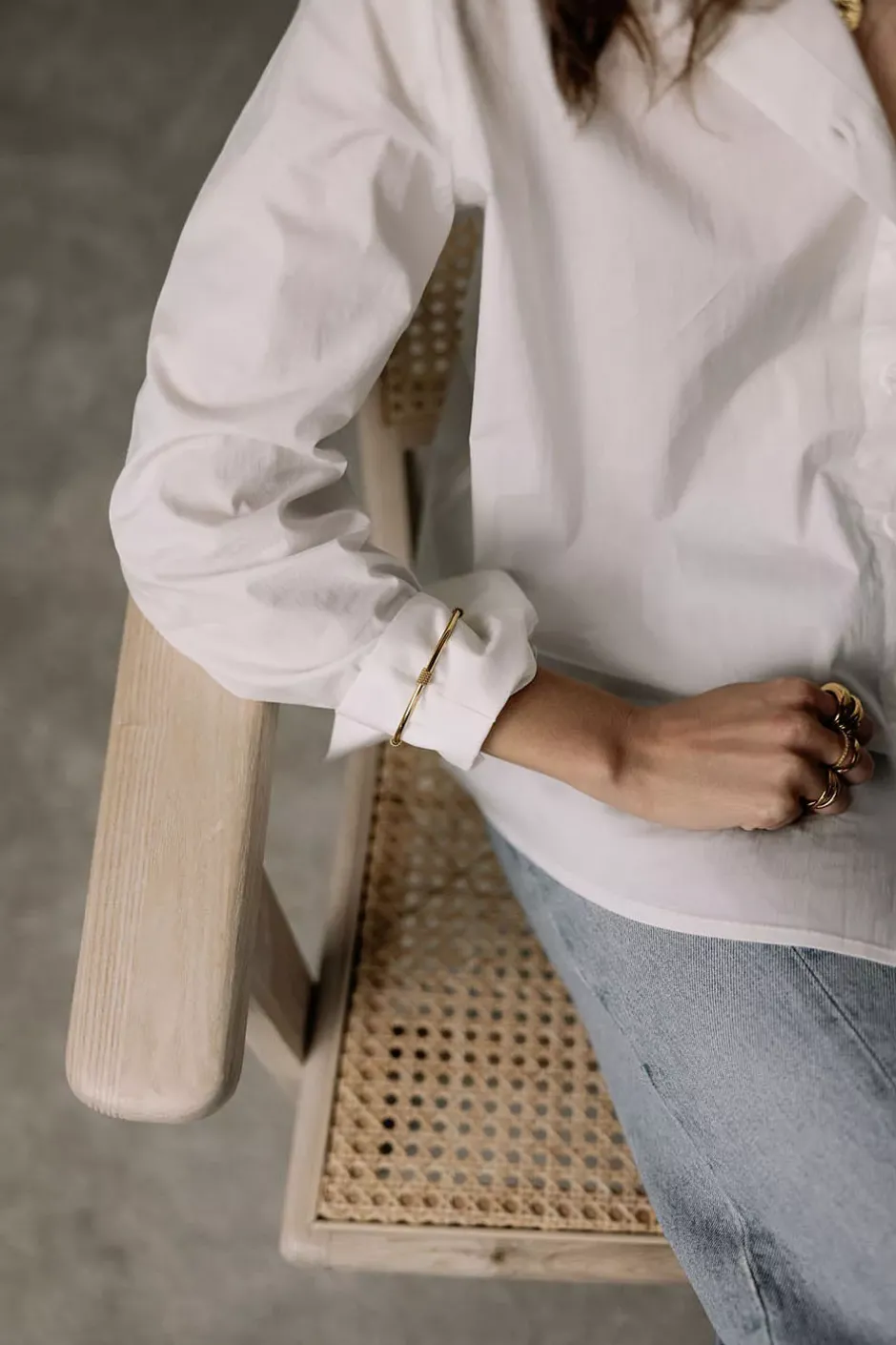 Simple Bangle Gold^HIIL STUDIO JEWELRY Discount