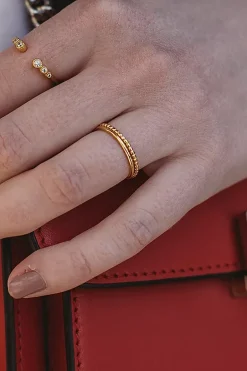 Simple Bubble Ring Gold^ENAMEL COPENHAGEN Clearance