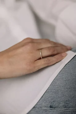 Simple Ring Gold^HIIL STUDIO JEWELRY Outlet