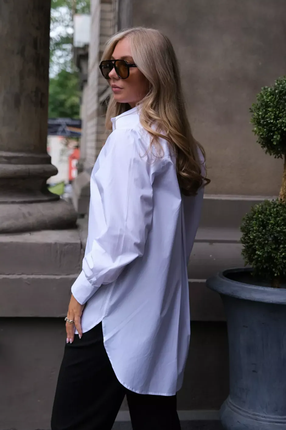 Sinem Shirt White^SAND New