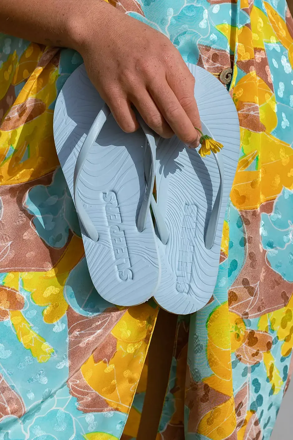 Slim Flip Flops Angel Blue^SLEEPERS Fashion