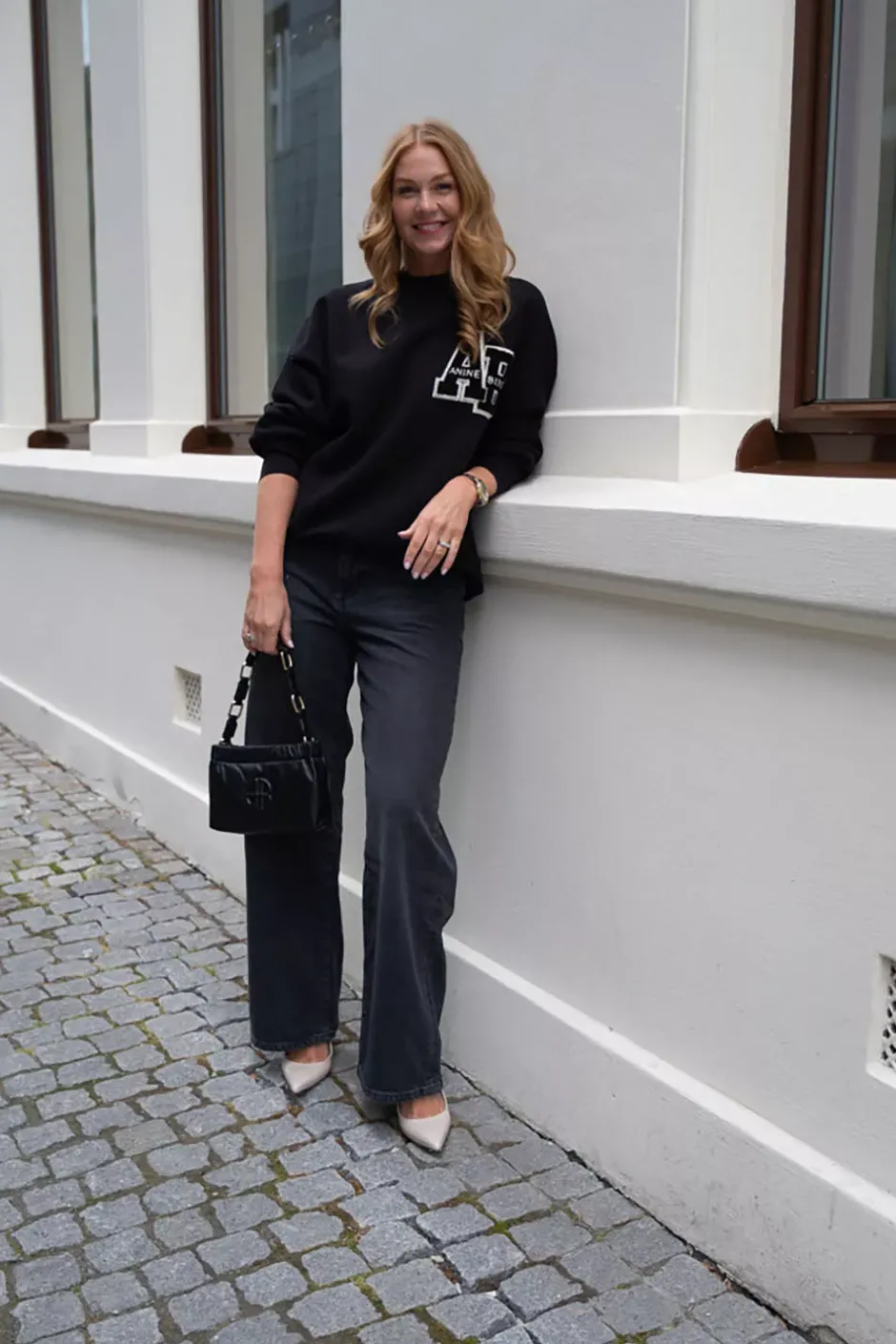Small Kate Shoulder Bag Black^ANINE BING Clearance