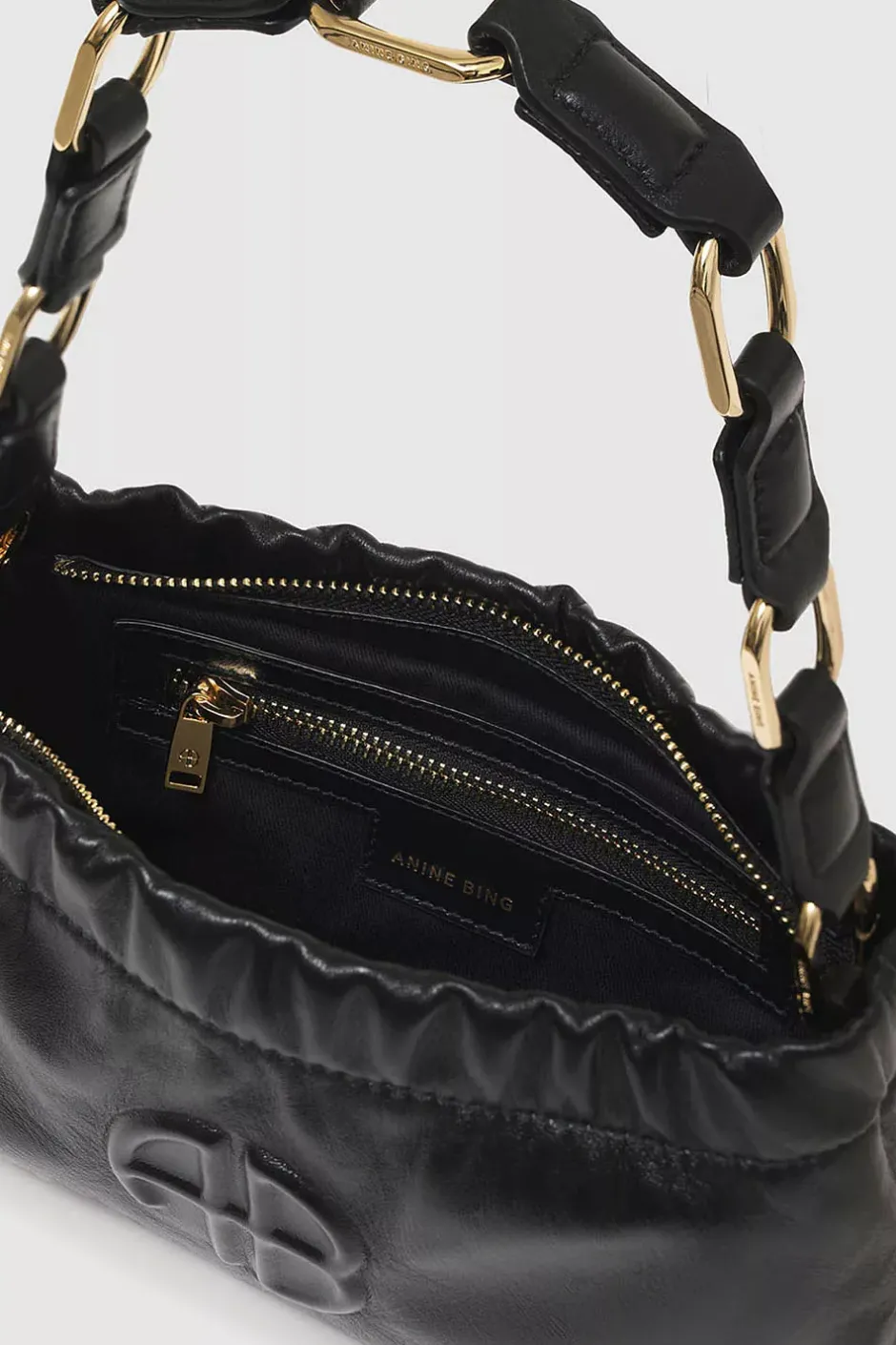 Small Kate Shoulder Bag Black^ANINE BING Clearance