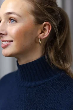 Sparkling Hoops Gold 25mm^HIIL STUDIO JEWELRY Discount
