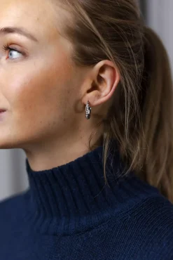 Sparkling Hoops Silver 20mm^HIIL STUDIO JEWELRY Discount
