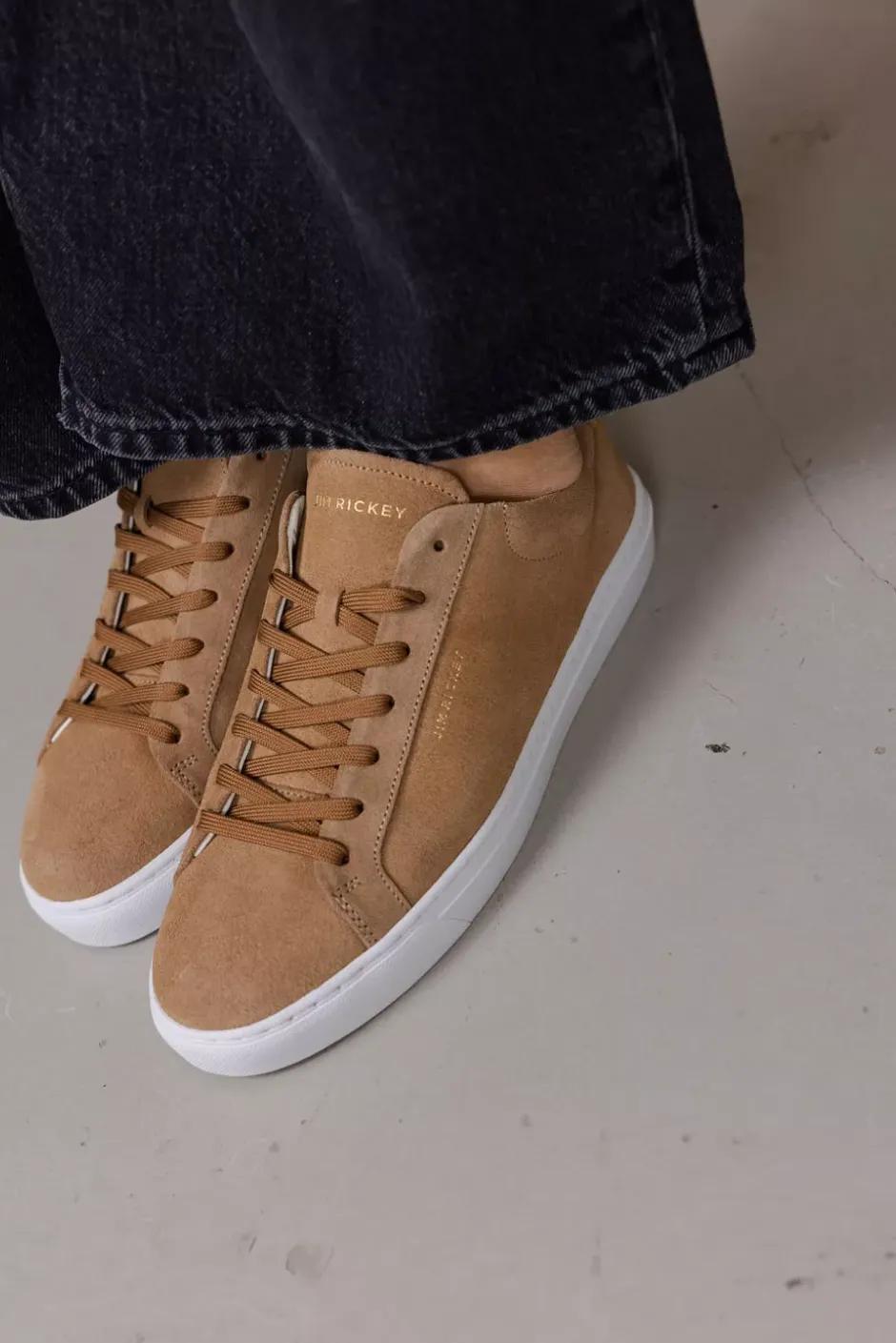 Spin Suede Sneakers Taupe^JIM RICKEY Online
