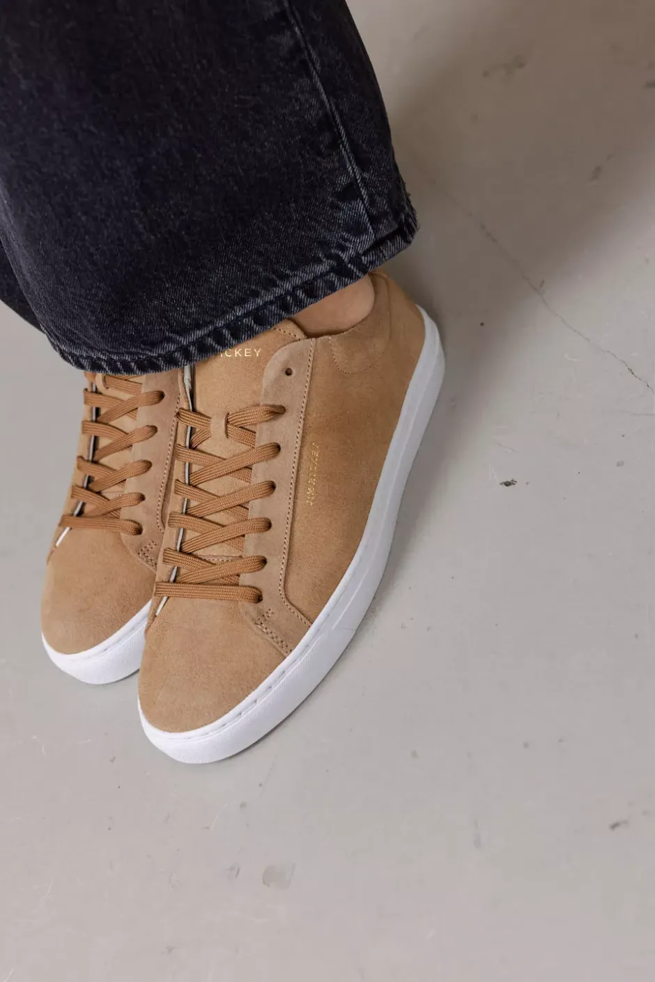 Spin Suede Sneakers Taupe^JIM RICKEY Online